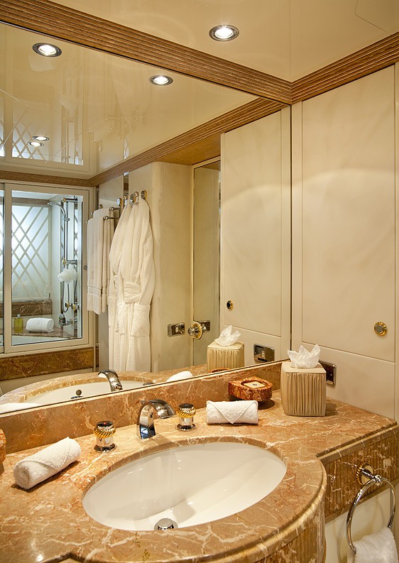 Bath Aboard Yacht ECLIPSE