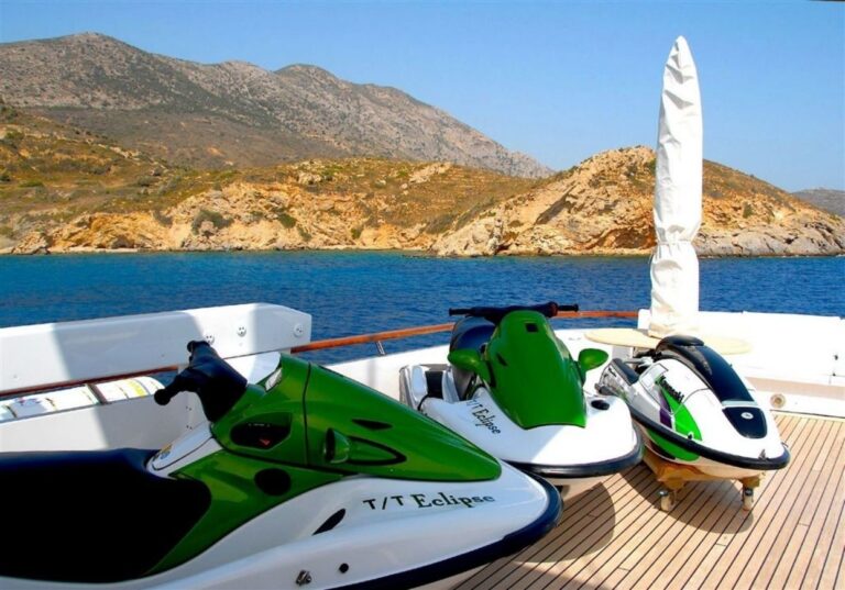 Water Toys Aboard Yacht ECLIPSE