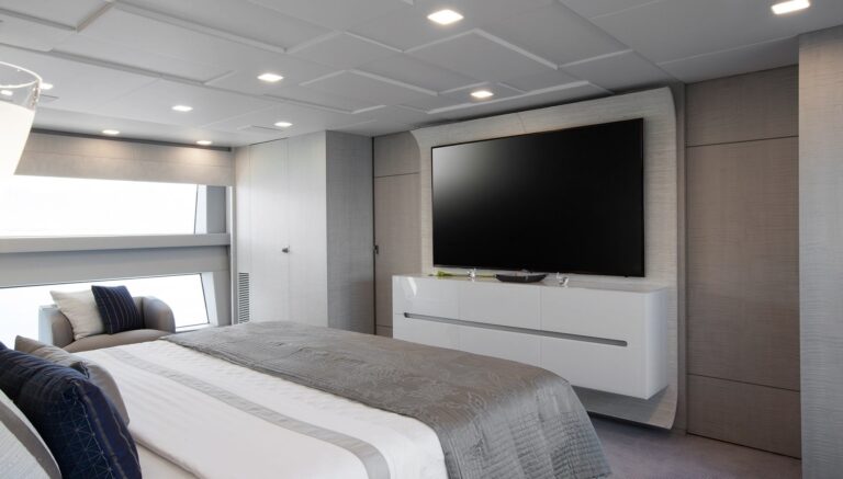 master suite massive TV