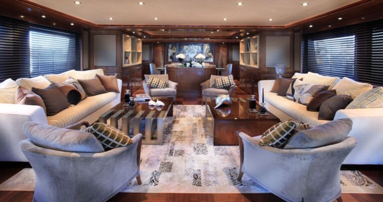 Profile: Yacht SOFICO's Premier Saloon Pictured