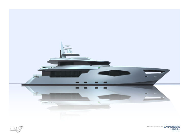 44m  CMN and Bannenberg Rowell motor yacht SCORPIO (1)