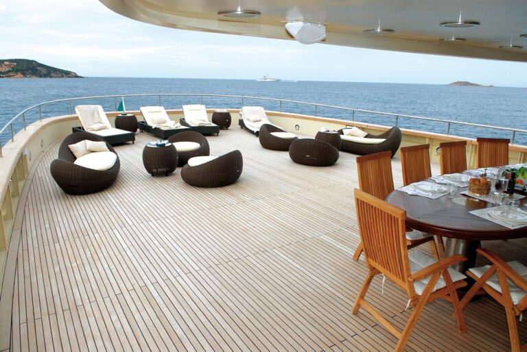 Deck On Board Yacht ARIETE PRIMO