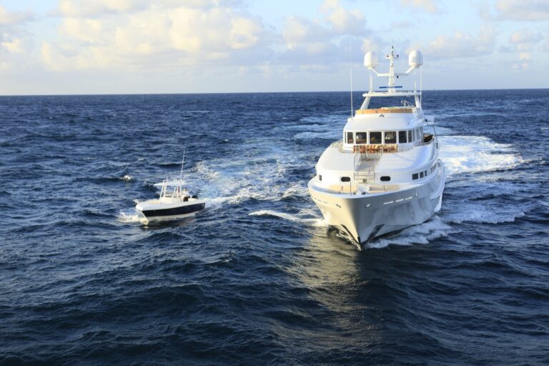 Cruising Including Ship's Tender Aboard Yacht AT LAST