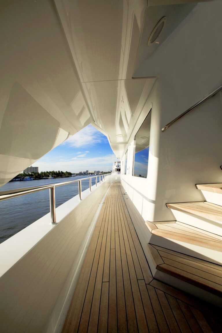 Balcony On Board Yacht AT LAST