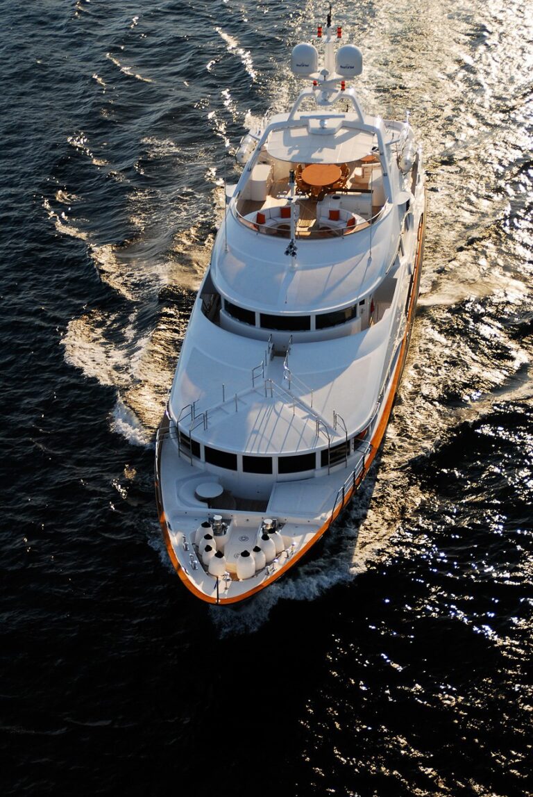 Decks: Yacht BLUE VISION's Above Photograph