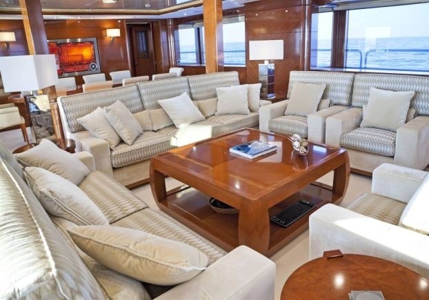 Saloon On Yacht HARMONY III