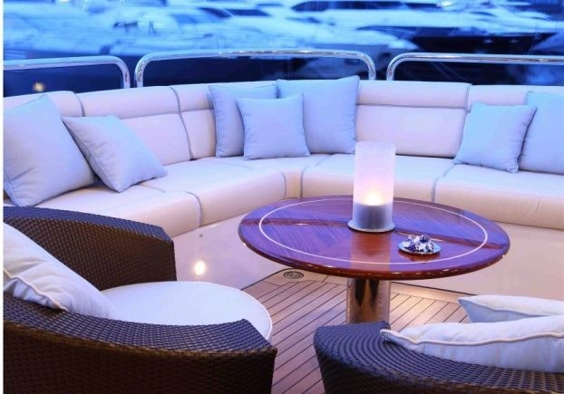 External Sitting Aboard Yacht HARMONY III