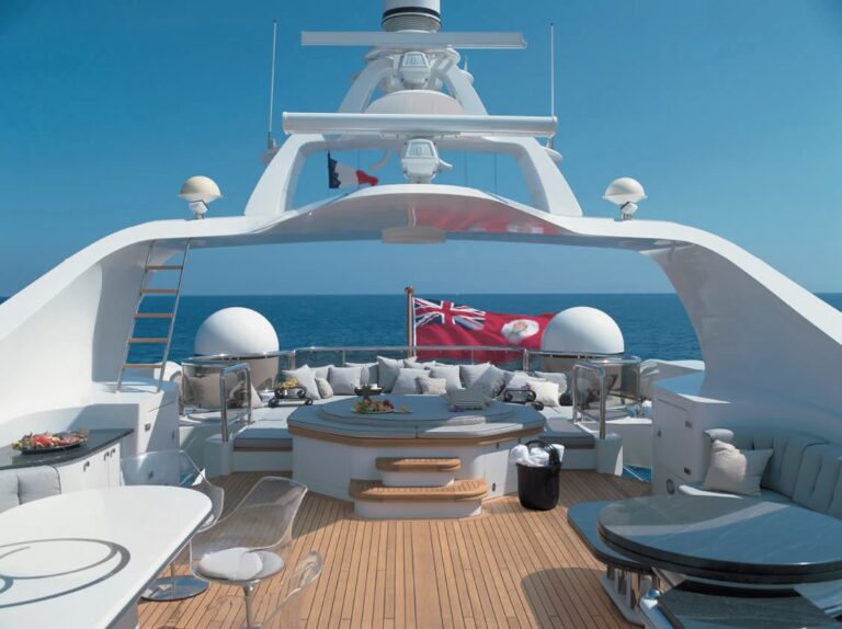 Sun Deck On Board Yacht IL SOLE