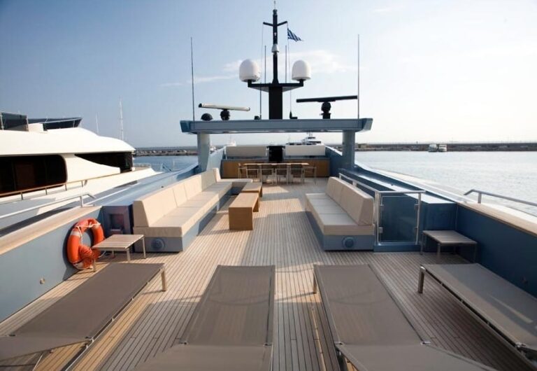 Deck Sitting Aboard Yacht SEAKID