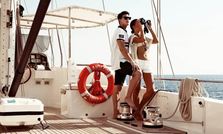 Deck On Yacht AIGLON