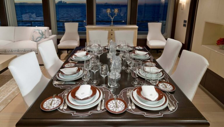 dining set up
