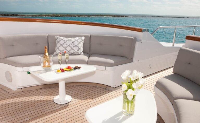 Portuguese Bridgedeck Aboard Yacht CARPE DIEM II