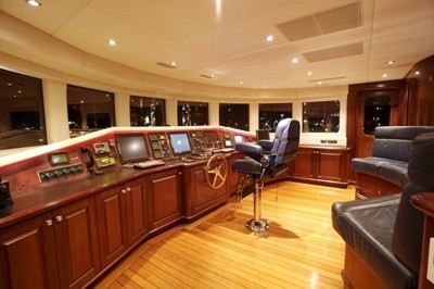Bridgedeck On Board Yacht CARPE DIEM II