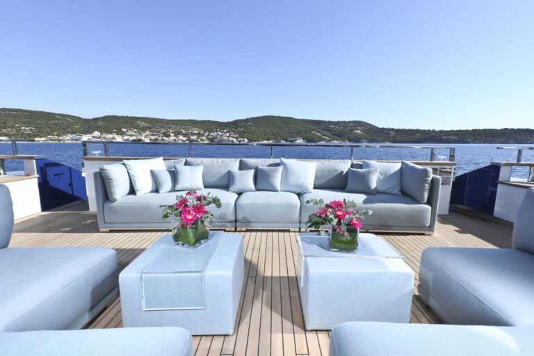 Sun Deck Sitting On Yacht IPANEMAS