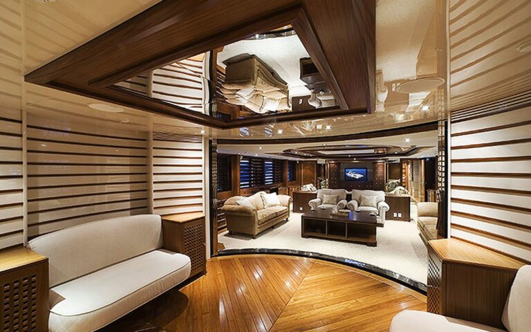 Aspect Into Saloon On Yacht PRINCESS IOLANTHE