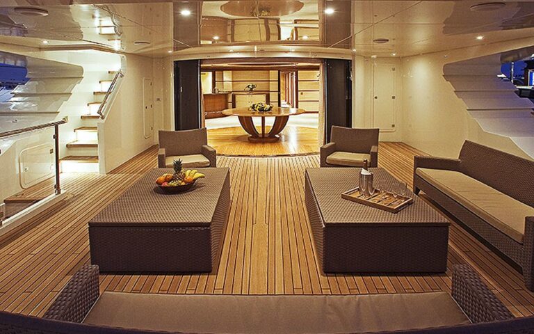 Premier Deck On Board Yacht PRINCESS IOLANTHE