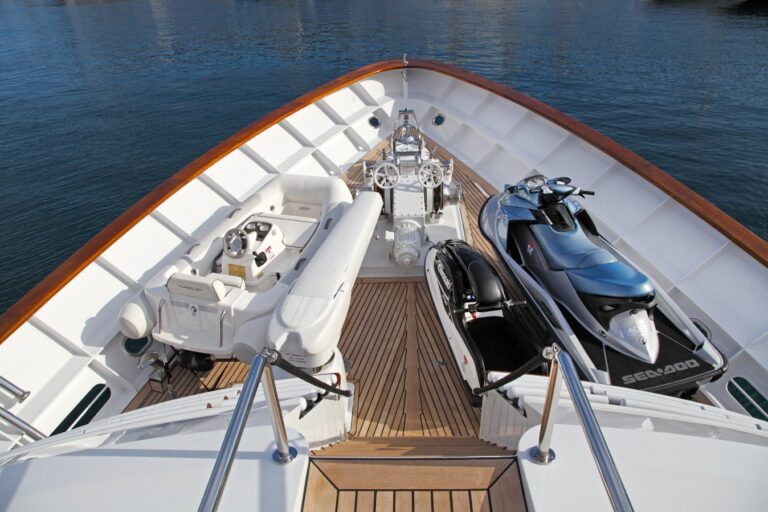 Jetski Skiing Aboard Yacht TUGATSU