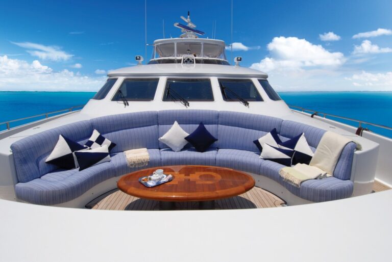 Fore Deck Sitting On Board Yacht YOU & ME