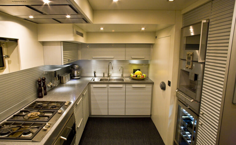 46 m superyacht 60 Years - Galley