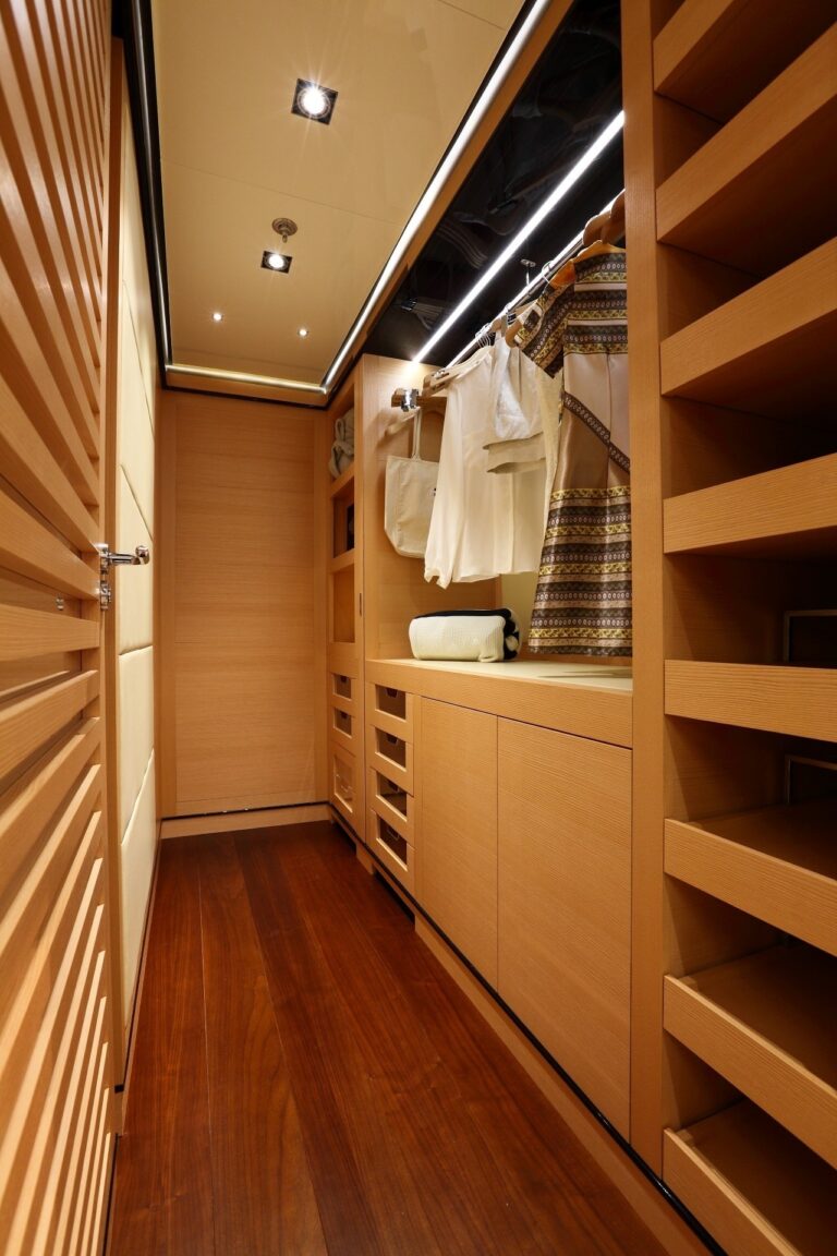 Master walk-in wardrobe