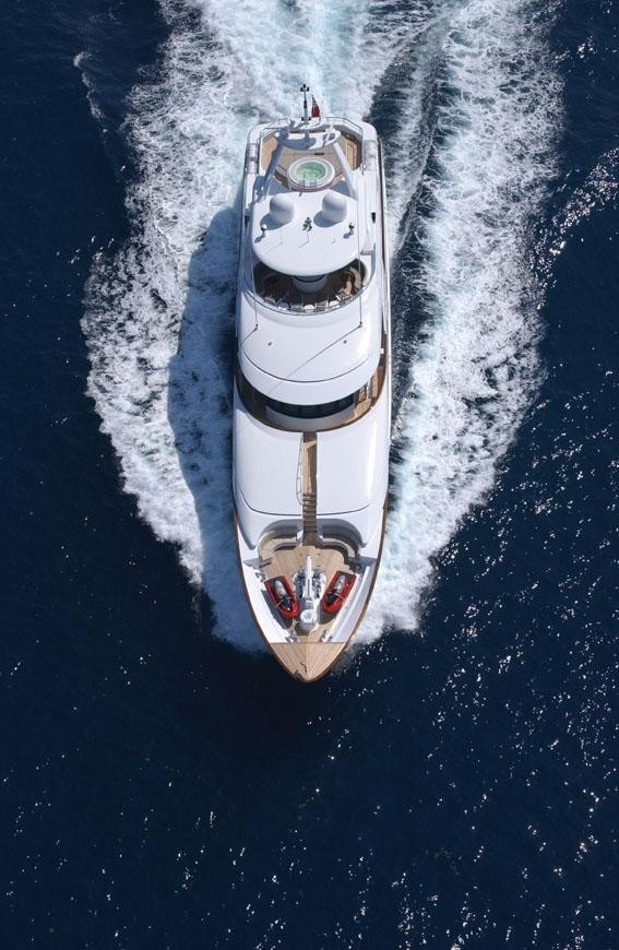 The 46m Yacht ALLEGRIA