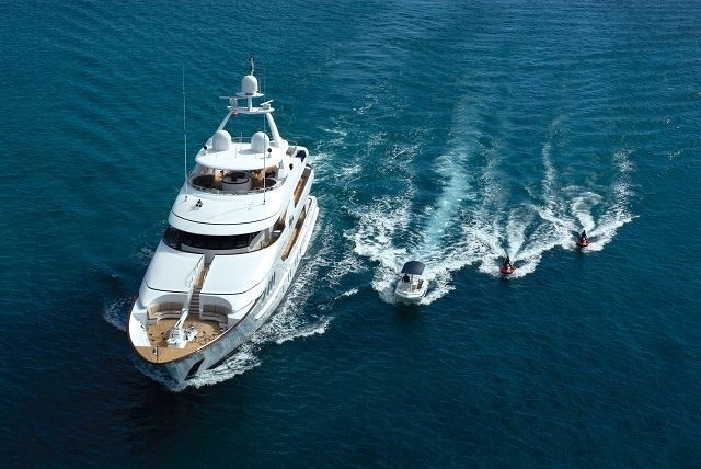 The 46m Yacht ALLEGRIA