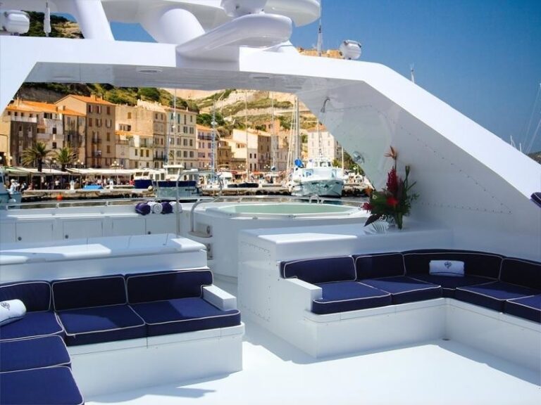 Sunbeds On Yacht CONSTANCE