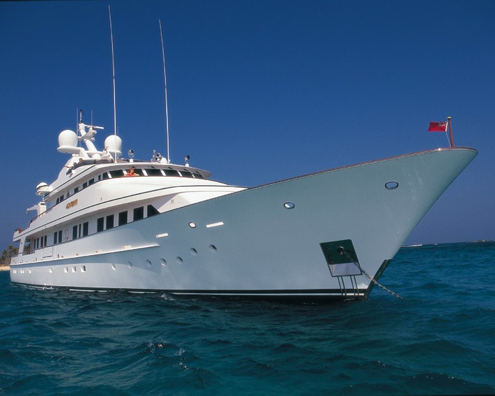 Forward Aspect Aboard Yacht CONSTANCE