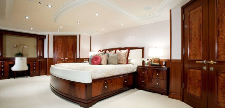 Main Master Cabin On Board Yacht KATYA