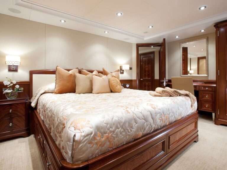 Guest's Stateroom Aboard Yacht KATYA