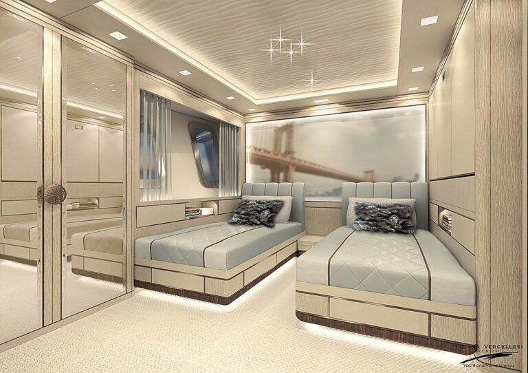 twin stateroom - London - rendering