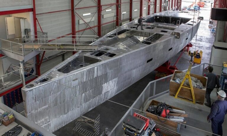 The 46m Yacht UNFURLED