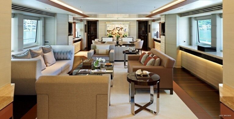 The 47m Yacht LADY PETRA
