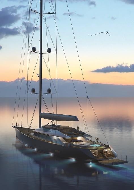 The 47m Yacht TROY