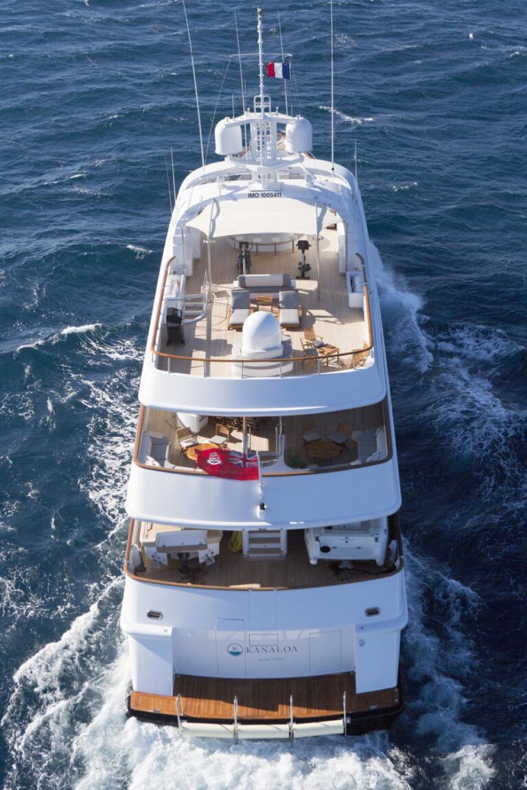 Aft Decks On Yacht KANALOA