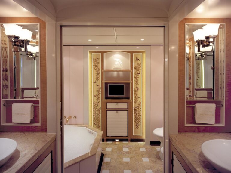 Main Master Bath On Board Yacht MITSEAAH