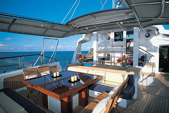 Deck Eating/dining On Yacht MITSEAAH
