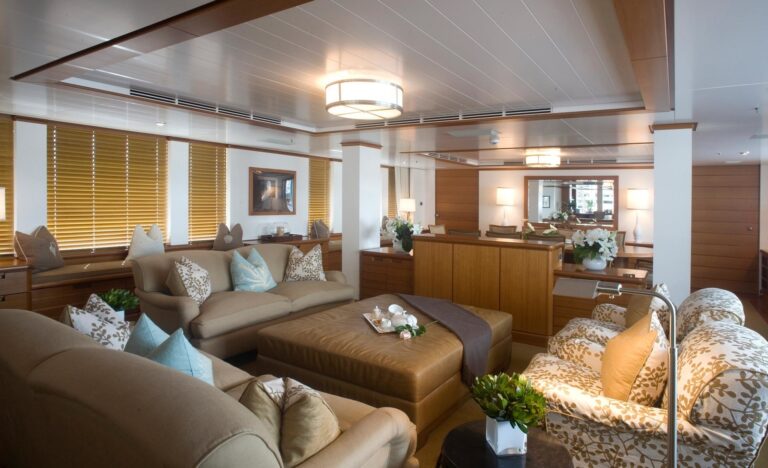 Inside On Board Yacht HADIA
