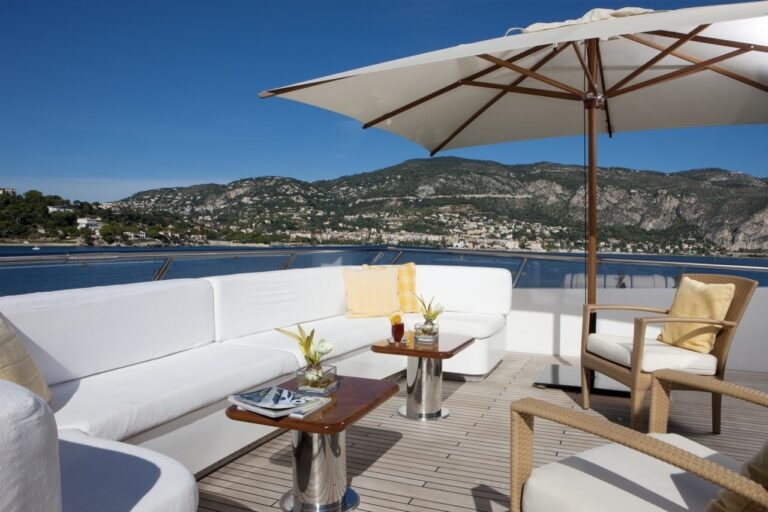 External Sitting On Board Yacht LA TANIA