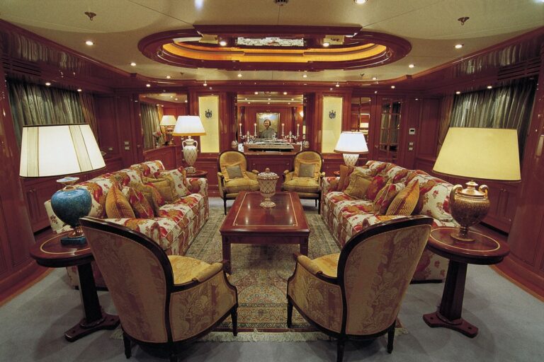 Profile: Yacht LADY ANN MAGEE's Saloon Pictured