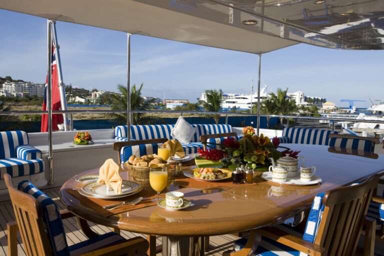 External Eating/dining On Board Yacht LADY ANN MAGEE