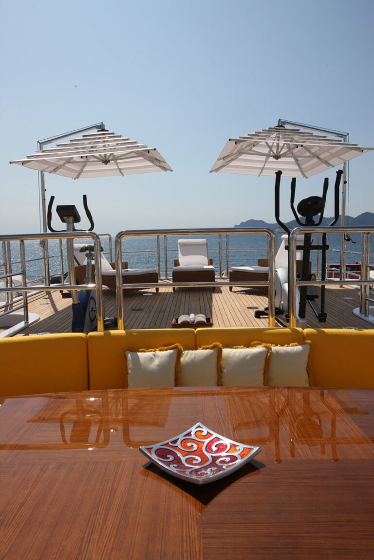 Gymnasium Gear On Board Yacht PLATINUM