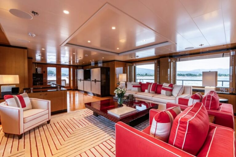 Yacht Interior Lounge