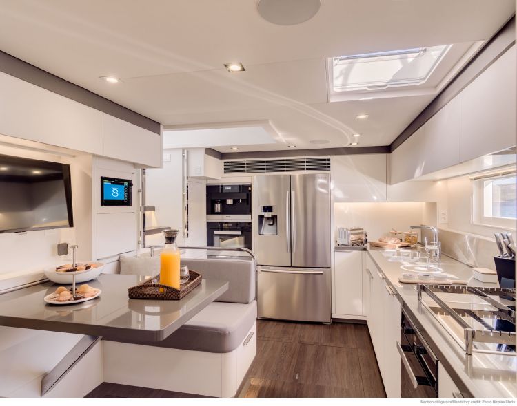 Dine in galley