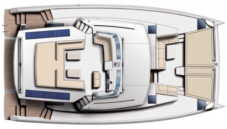 Layout upper deck