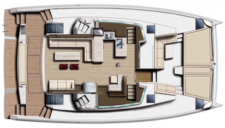Layout main deck