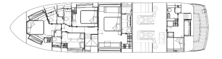 Lower deck layout