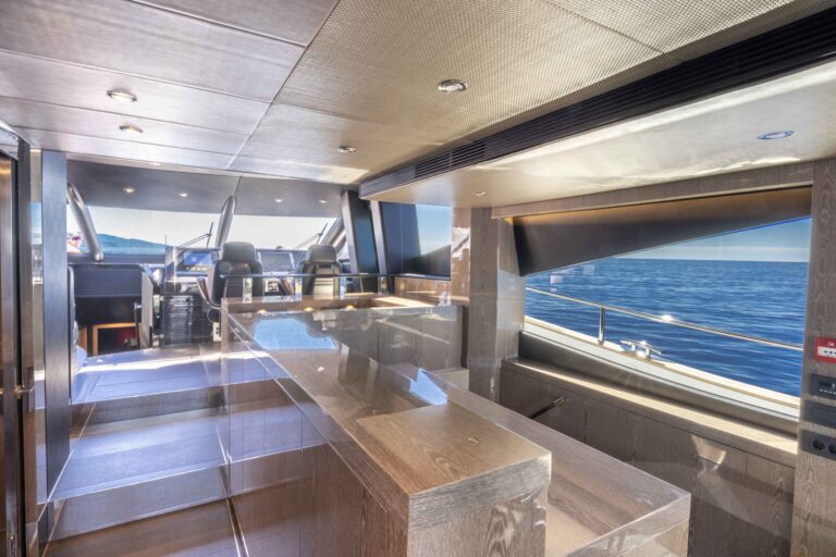 View To The Helm Controls