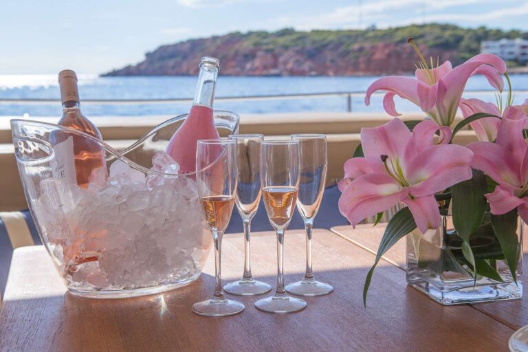 Elegantly Served Drinks