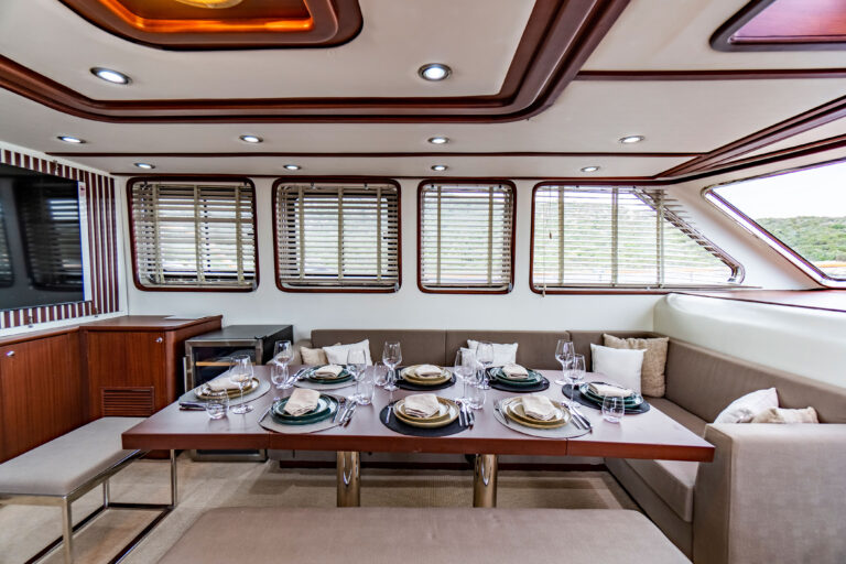 Interior Deck Dining